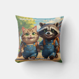 Lezen, spellen, rugzakken en glimlachen kussen