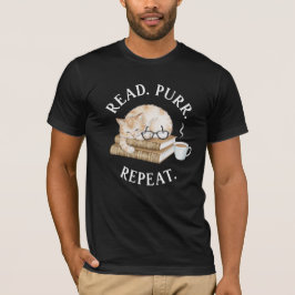 Lezen. Spint. Herhaal. T-shirt