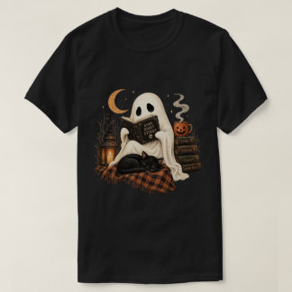 Lezen spook Halloween T-shirt