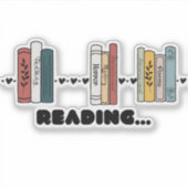 Lezen... Sticker (Voorkant)