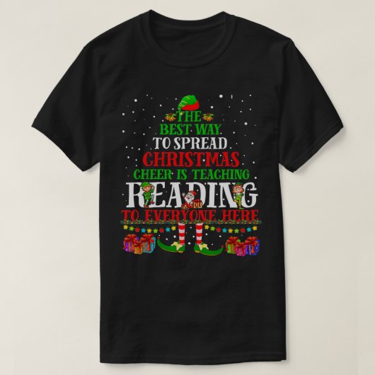 Lezen T-shirt (Design voorkant)