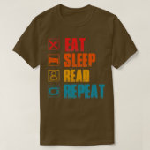 lezen t-shirt (Design voorkant)