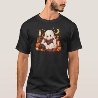 Lezen tot na mijn bedtijd Schattig spook Boek Lief T-shirt