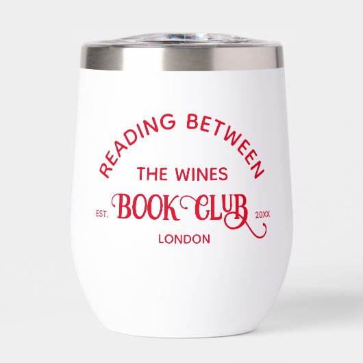 Lezen tussen de wijnboekenclub Red Crest (Voorkant)