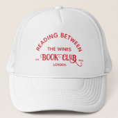 Lezen tussen de wijnboekenclub Red Crest Trucker Pet (Voorkant)