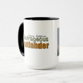 Lezen van de bladeren Mok (Voorkant links)