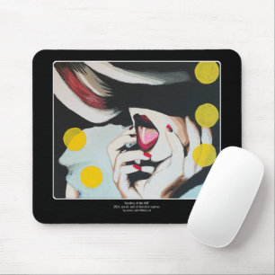 ‘Lezen van de wil’ Schilderij op een Muismat