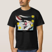 ‘Lezen van de wil’ Schilderij op een T-shirt (Voorkant)