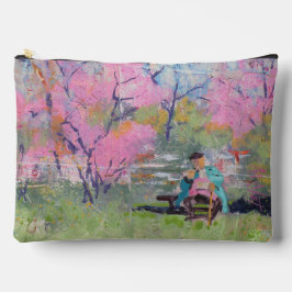 Lezen van haar brief Redbuds / Kunstenaar Larry Le Etui