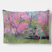 Lezen van haar brief Redbuds / Kunstenaar Larry Le Etui (Achterkant)