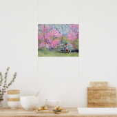 Lezen van haar brief Redbuds / Kunstenaar Larry Le Poster (Keuken)
