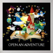 Lezen van leraren - Poster van alfabetisering (Voorkant)