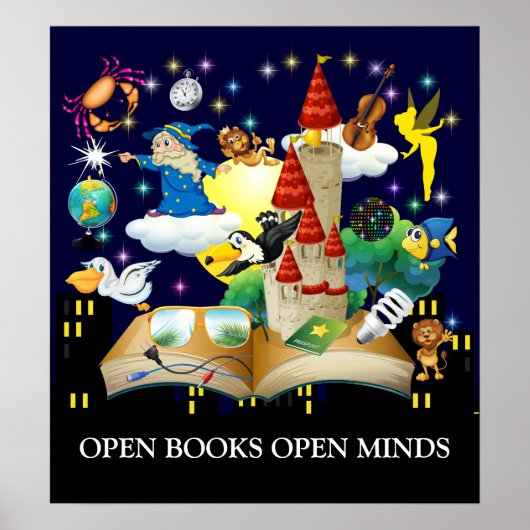 Lezen van leraren - Poster van alfabetisering - SR (Voorkant)