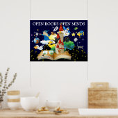 Lezen van leraren - Poster voor alfabetisering 3 (Keuken)