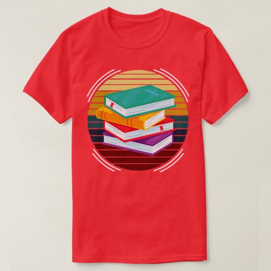 Lezen van librarian Book Cadero T-shirt (Design voorkant)