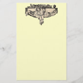 Lezen van meisjes en jongens briefpapier (Voorkant)