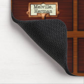 Lezen van tapecatalogusbakens voor bibliotheekboek muismat (Hoek)