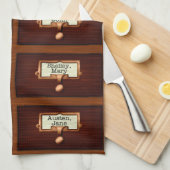 Lezen van tapecatalogusbakens voor bibliotheekboek theedoek (Quarter Fold)