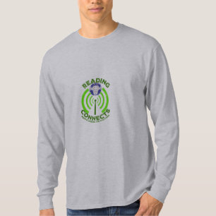 "Lezen verbindt mensen over culturen heen - lang S T-shirt