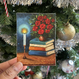 Lezen verlicht kunst stillevens boeken poster