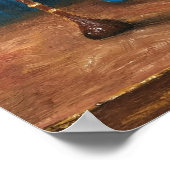 Lezen verlicht kunst stillevens boeken poster (Hoek)