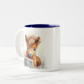 Lezen Veulen Keramische Mok (Voorkant links)