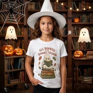 Lezende Geest Boek Liefhebber Halloween Boekenwurm T-shirt