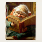 Lezende Man Planner (Voorkant)