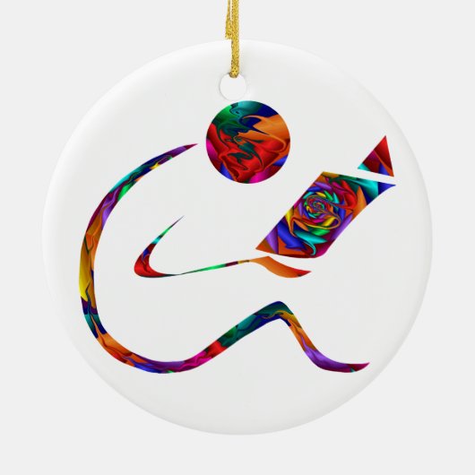 Lezer - Fantasy Ornament (Achterkant)