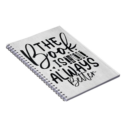 Lezer geeft het boek altijd beter weer notitieboek (Rechterzijde)