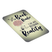 Lezer Gift I Am A Book Reader Magneet (Rechterzijde)