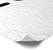 Lezer Gift Reading is droomachtig Poster (Hoek)