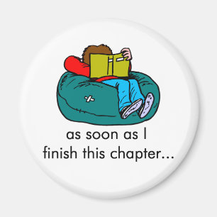 Lezer T-shirts en cadeautjes. Magneet