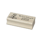 Lezer van baby luiaard Dit boek is van Rubberstempel (Stempel)