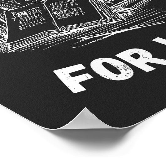 Lezer voor leven poster (Hoek)