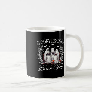 Lezers boeken Club Funny Ghost Teacher Happy Hallo Koffiemok