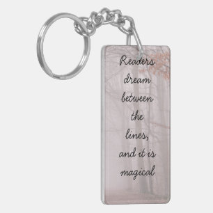 Lezers dromen tussen de regels... sleutelhanger