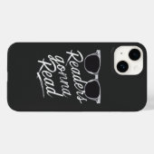 Lezers gaan grappig boek lezen Case-Mate iPhone case (Achterkant (horizontaal))
