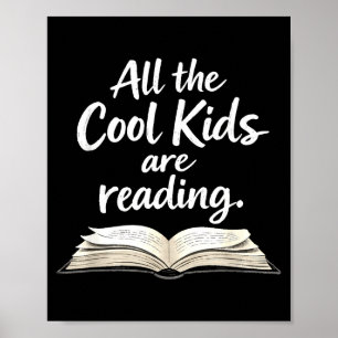 Lezers inspiratie de coole kids lezen poster
