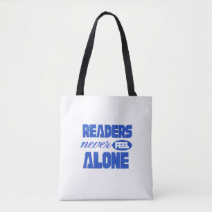 Lezers voelen zich nooit alleen tote bag