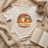 Lezers & Zelfzorg - Rust is Productief Tri-Blend Shirt
