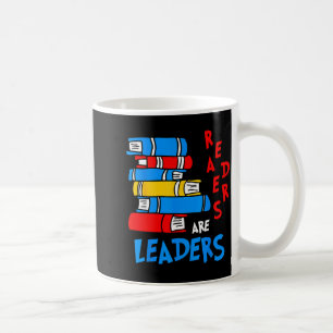 Lezers zijn leiders lezen boek liefhebber leraar k koffiemok