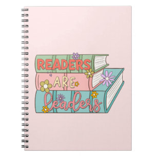 Lezers zijn Leiders – Schattig & Inspirerend Boek Notitieboek