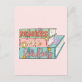 Lezers zijn leiders – Schattige en Inspirerend boe Briefkaart (Voorkant)