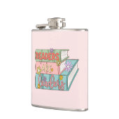 Lezers zijn leiders – Schattige en Inspirerend boe Heupfles (Links)