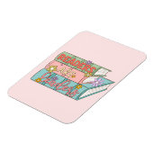 Lezers zijn leiders – Schattige en Inspirerend boe Magneet (Linkerzijde)