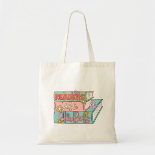 Lezers zijn leiders – Schattige en Inspirerend boe Tote Bag