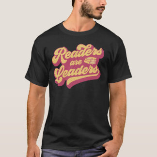 Lezers zijn leiders van Boho Leopard Book Lover Ba T-shirt