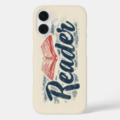 Lezersboek Slogan Case-Mate iPhone Case (Achterkant)
