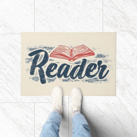 lezersboek-slogan deurmat (Binnen)